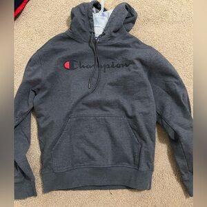 Champion Charcoal gray hoodie